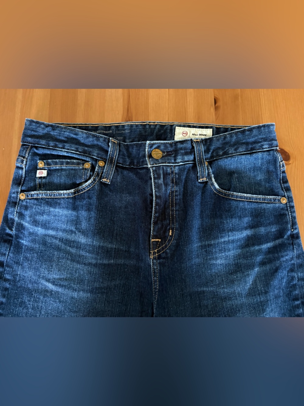 AG Adriano Goldschmied Ex-Boyfriend Slouchy Slim Jeans Size 27 - Picture 7 of 15